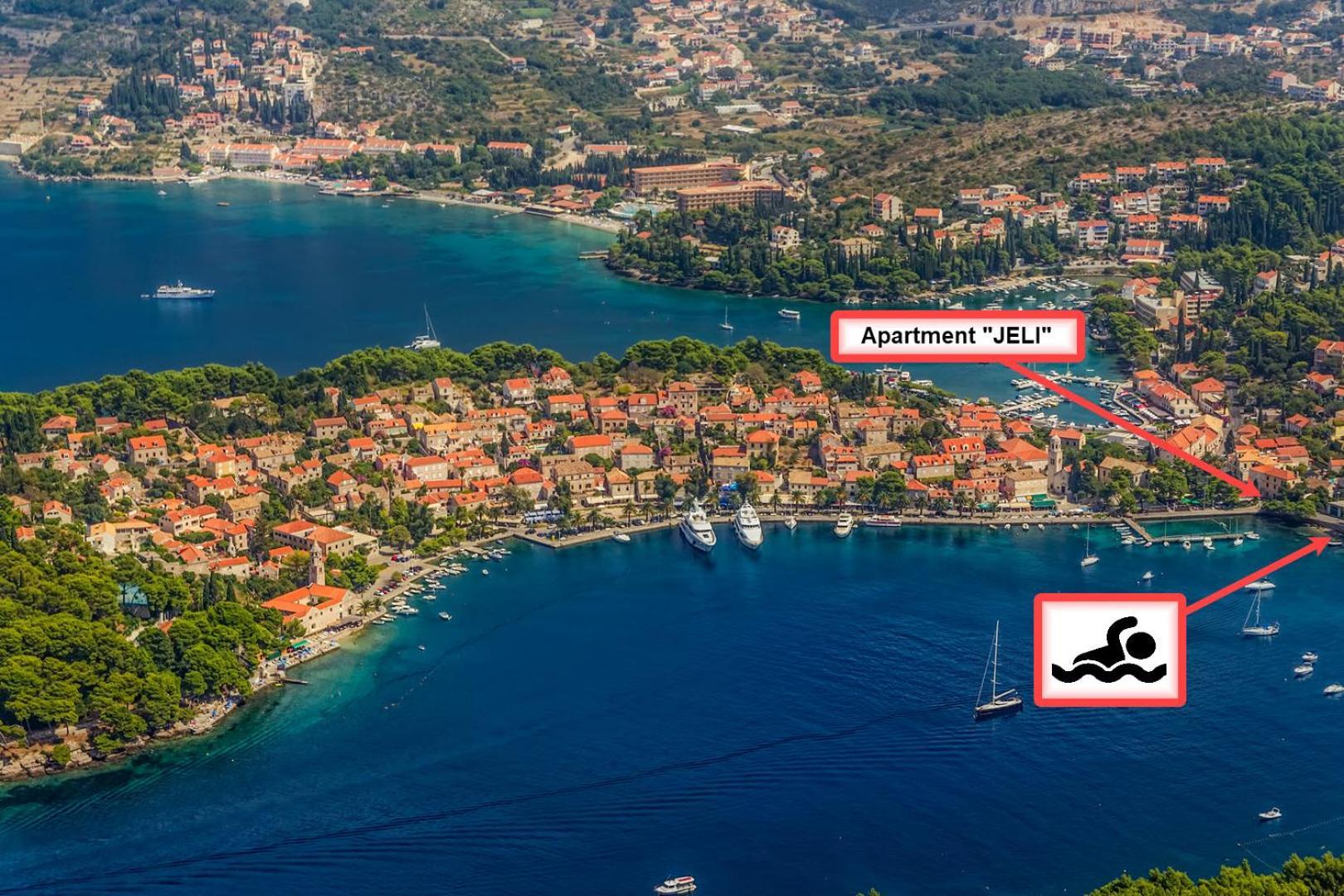 Studio Apartment Jeli Cavtat Dış mekan fotoğraf